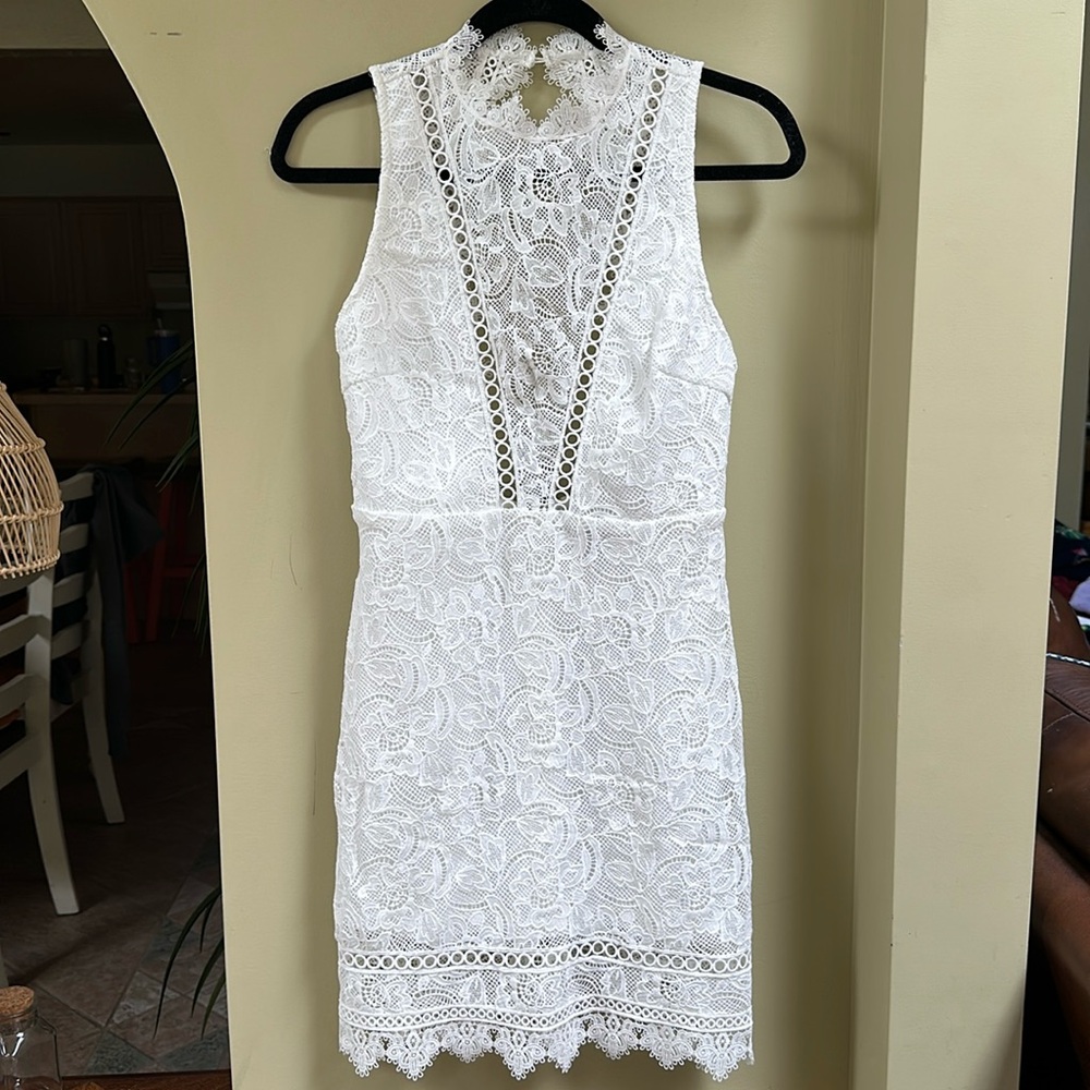 NWT Forever 21 White Lace Dress